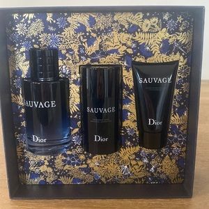 Brand new mens DIOR Sauvage set